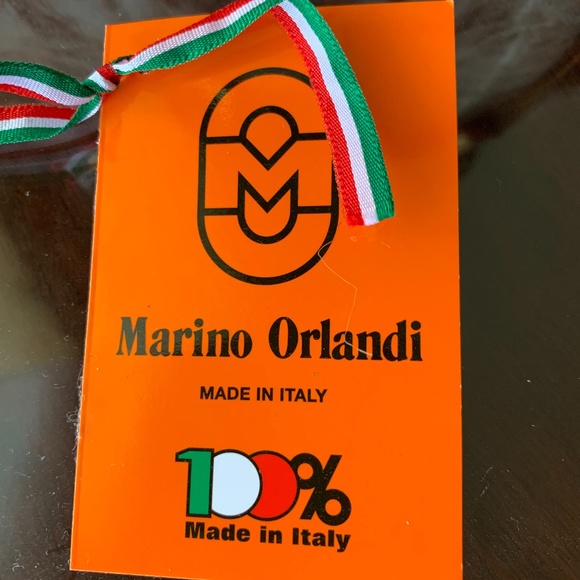 SOLD MARINO ORLANDI AUTHENTIC LEATHER REPTILE EFFECT BA - Picture 9 of 13